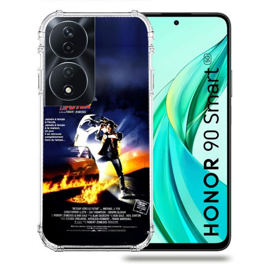 Coque Renforcée Pour Honor 90 Smart 5G Retour Vers Le Futur Affiche