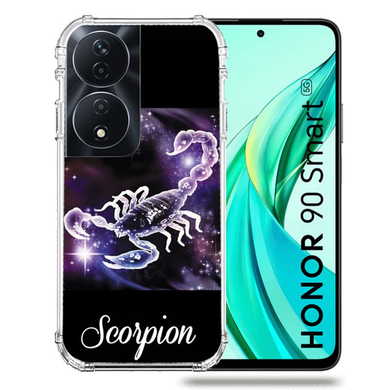 Coque Renforcée Pour Honor 90 Smart 5G Signe Zodiaque 2 Scorpion