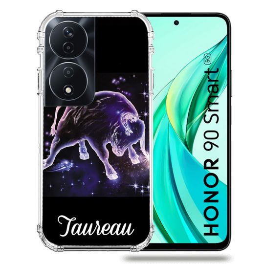 Coque Renforcée Pour Honor 90 Smart 5G Signe Zodiaque 2 Taureau
