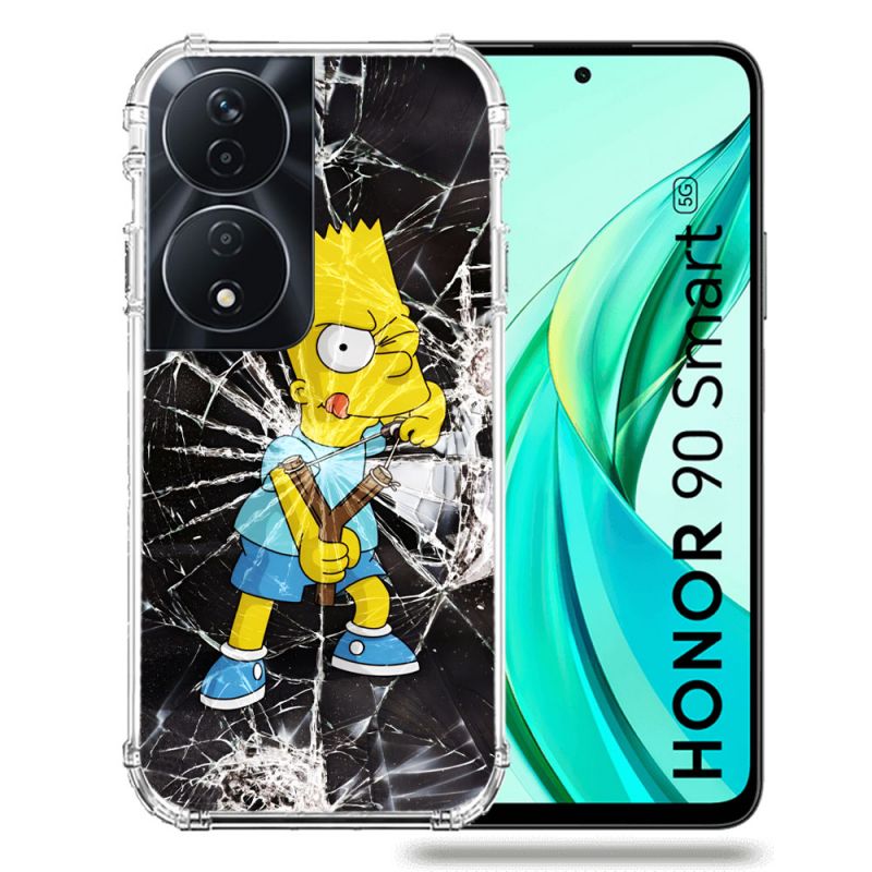 Coque Renforcée Pour Honor 90 Smart 5G Simpson Bart