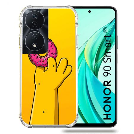 Coque Renforcée Pour Honor 90 Smart 5G Simpson Donuts