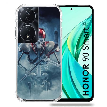 Coque Renforcée Pour Honor 90 Smart 5G Sport Hockey Squelette