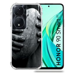 Coque Renforcée Pour Honor 90 Smart 5G Sport Rugby Ballon Vintage
