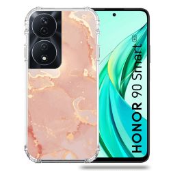 Coque Renforcée Pour Honor 90 Smart 5G Texture Marbre Rose