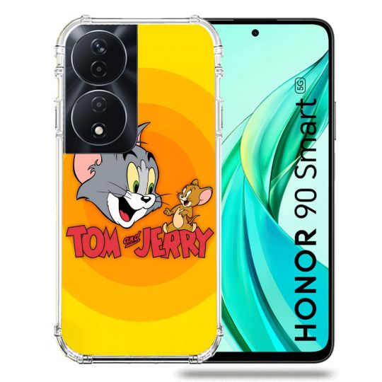 Coque Renforcée Pour Honor 90 Smart 5G Tom Jerry
