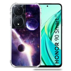 Coque Renforcée Pour Honor 90 Smart 5G Univers Planete Stellaire