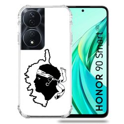 Coque Renforcée Pour Honor 90 Smart 5G Voyage Corse Blanc