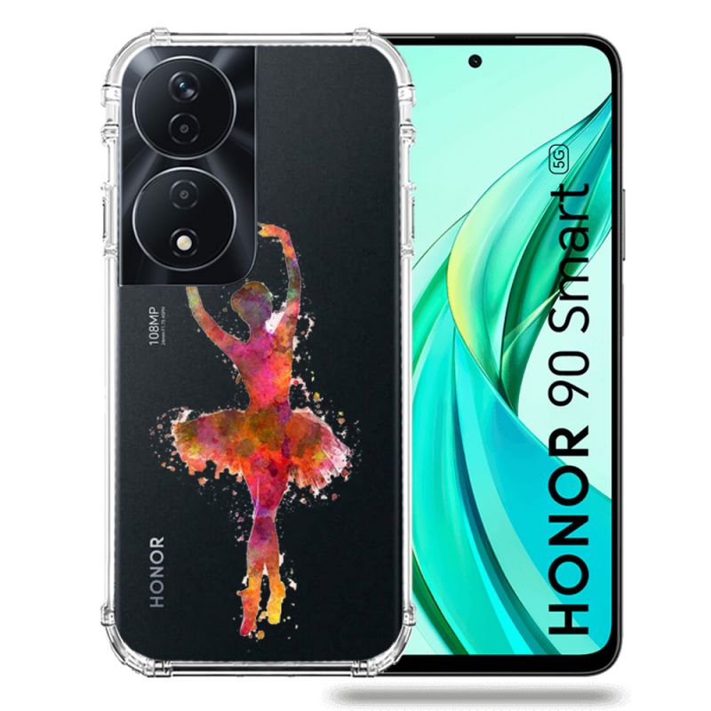 Coque Transparente Pour Honor 90 Smart 5G Danseuse etoile