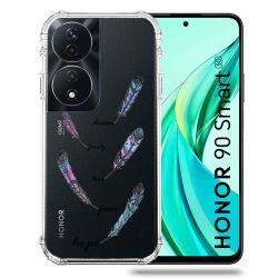 Coque Transparente Pour Honor 90 Smart 5G Plume Couleur