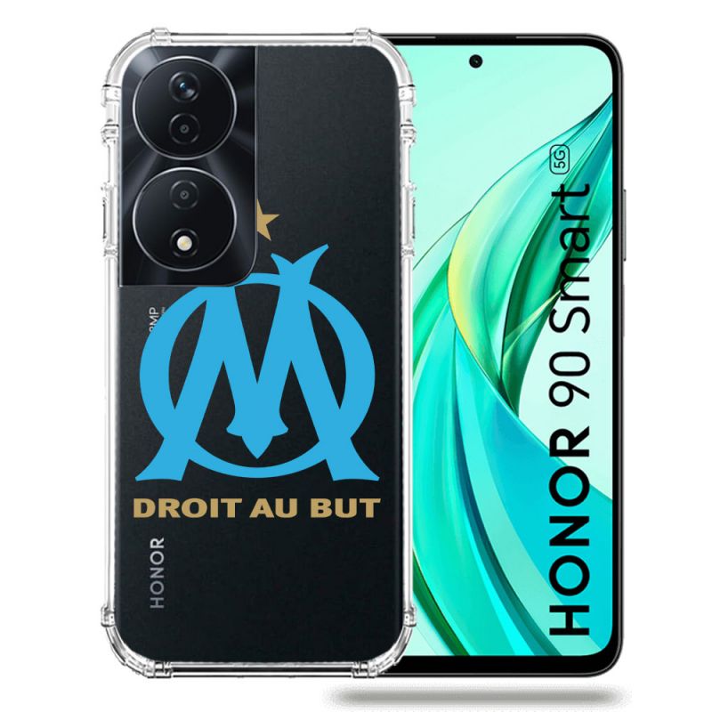 Coque Transparente Pour Honor 90 Smart 5G Foot Olympique Marseille OM