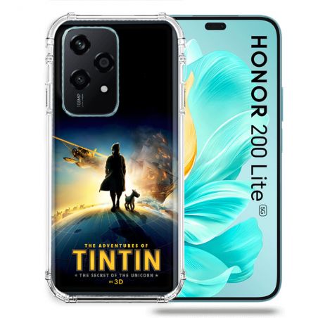 Coque Renforcée Pour Honor 200 Lite 5G Tintin Affiche
