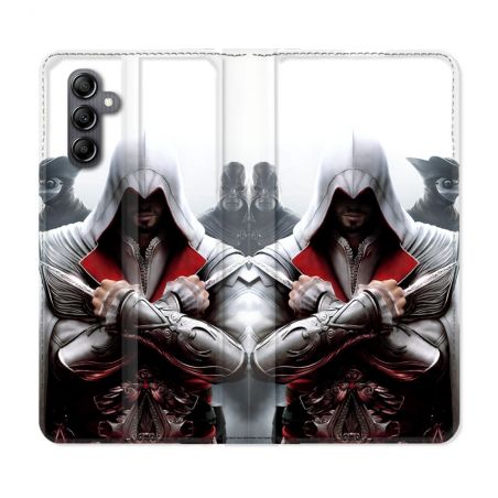 Housse Cuir Portefeuille Pour Samsung Galaxy A35 5G Assassin Creed Mask