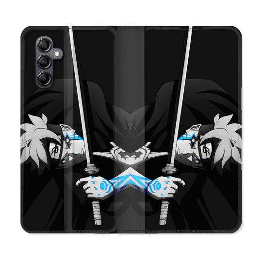 Housse Cuir Portefeuille Pour Samsung Galaxy A35 5G Manga Boruto Epée