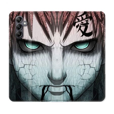 Housse Cuir Portefeuille Pour Samsung Galaxy A35 5G Manga Naruto Gaara