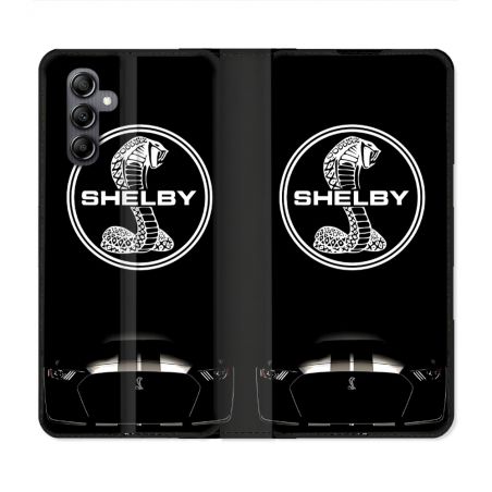 Housse Cuir Portefeuille Pour Samsung Galaxy A35 5G Shelby
