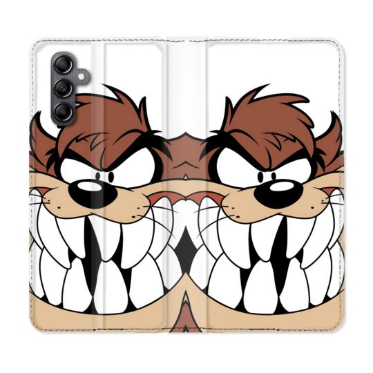 Housse Cuir Portefeuille Pour Samsung Galaxy A35 5G Taz