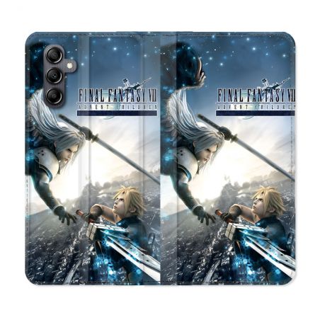 Housse Cuir Portefeuille Pour Samsung Galaxy A55 5G Final Fantaisy