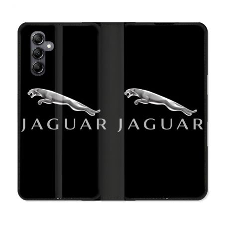 Housse Cuir Portefeuille Pour Samsung Galaxy A55 5G Jaguar
