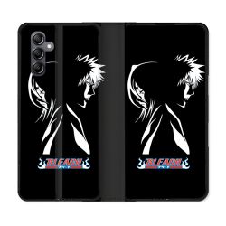 Housse Cuir Portefeuille Pour Samsung Galaxy A55 5G Manga Bleach Duo