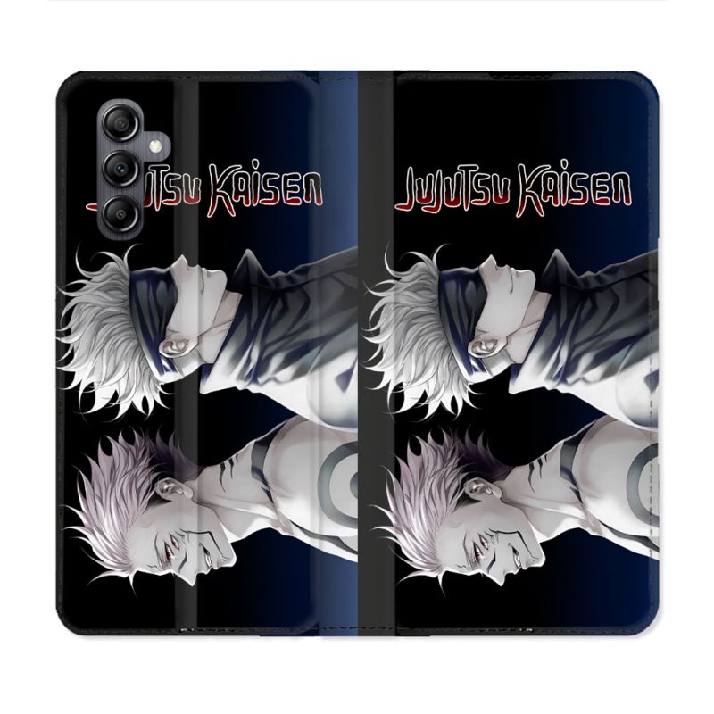 Housse Cuir Portefeuille Pour Samsung Galaxy A55 5G Manga Jujustu Kaisen