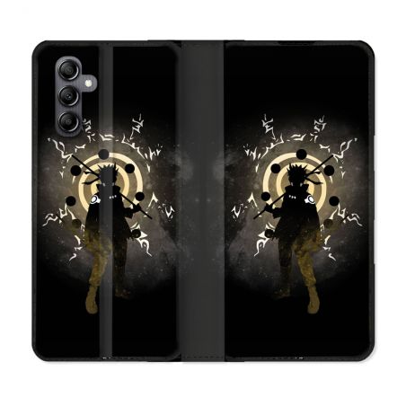 Housse Cuir Portefeuille Pour Samsung Galaxy A55 5G Manga Naruto Sage