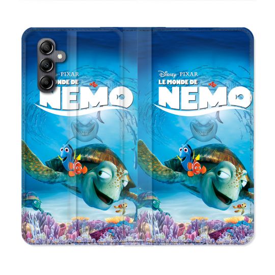 Housse Cuir Portefeuille Pour Samsung Galaxy A55 5G Nemo Affiche