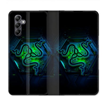 Housse Cuir Portefeuille Pour Samsung Galaxy A55 5G Razer