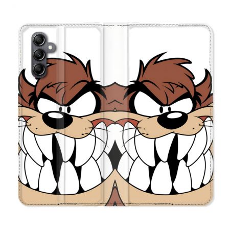 Housse Cuir Portefeuille Pour Samsung Galaxy A55 5G Taz