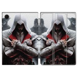 Housse Smart Cover Pour Samsung Galaxy Tab A9 Assassin Creed Mask