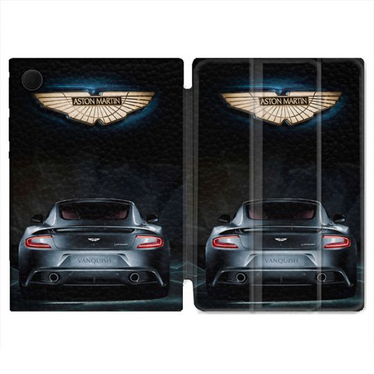 Housse Smart Cover Pour Samsung Galaxy Tab A9 Aston Martin