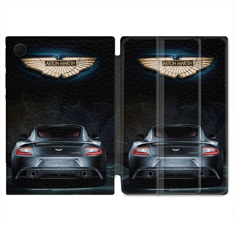 Housse Smart Cover Pour Samsung Galaxy Tab A9 Aston Martin