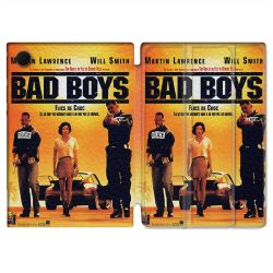 Housse Smart Cover Pour Samsung Galaxy Tab A9 Bad Boys Affiche