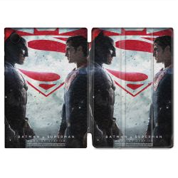 Housse Smart Cover Pour Samsung Galaxy Tab A9 Batman VS Superman