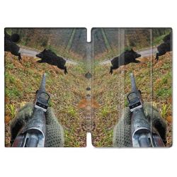 Housse Smart Cover Pour Samsung Galaxy Tab A9 Chasse Vision Tir