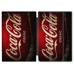 Housse Smart Cover Pour Samsung Galaxy Tab A9 Coca Cola Classique