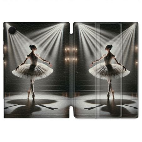 Housse Smart Cover Pour Samsung Galaxy Tab A9 Danseuse Lumière
