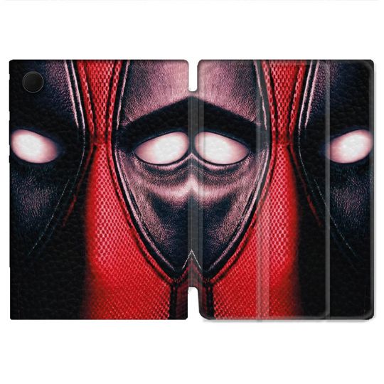 Housse Smart Cover Pour Samsung Galaxy Tab A9 Deadpool Yeux