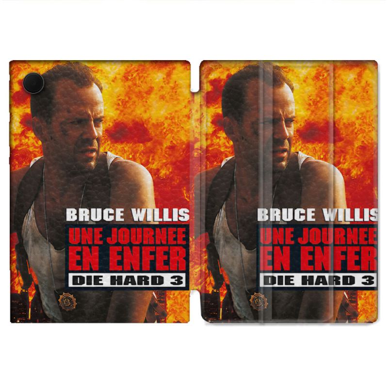 Housse Smart Cover Pour Samsung Galaxy Tab A9 Die Hard Affiche