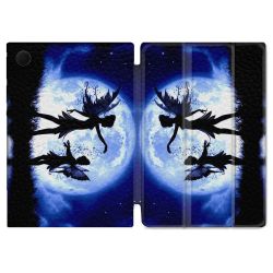 Housse Smart Cover Pour Samsung Galaxy Tab A9 Fantastique Fee Lune