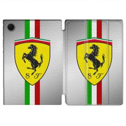 Housse Smart Cover Pour Samsung Galaxy Tab A9 Ferrari Ligne