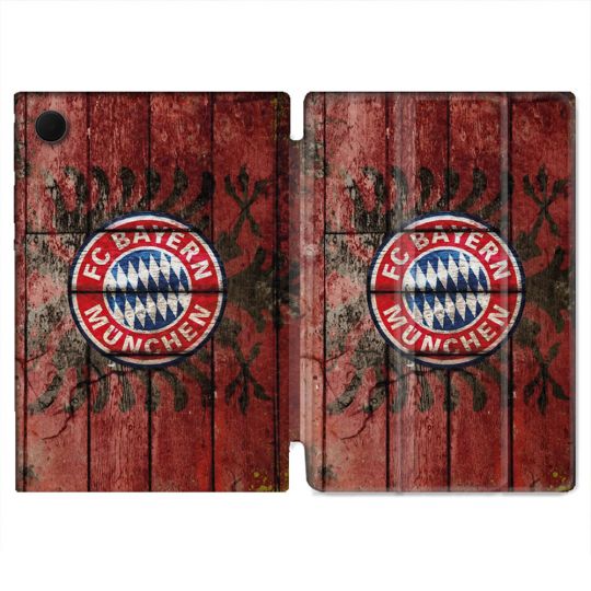 Housse Smart Cover Pour Samsung Galaxy Tab A9 Foot Bayern Munich Drapeau
