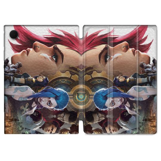 Housse Smart Cover Pour Samsung Galaxy Tab A9 Plus Arcane Jynx Sœur