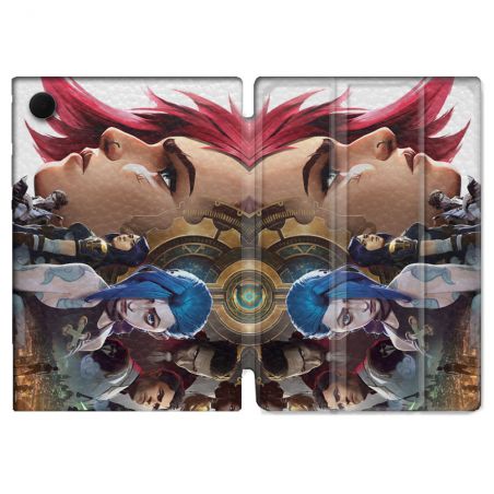 Housse Smart Cover Pour Samsung Galaxy Tab A9 Plus Arcane Jynx Sœur