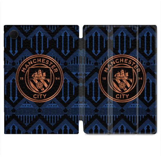 Housse Smart Cover Pour Samsung Galaxy Tab A9 Foot Manchester City