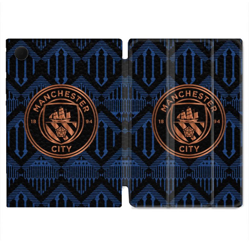 Housse Smart Cover Pour Samsung Galaxy Tab A9 Foot Manchester City