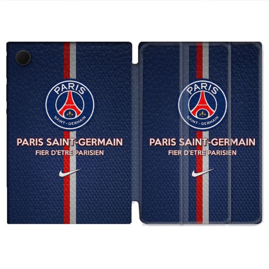 Housse Smart Cover Pour Samsung Galaxy Tab A9 Foot PSG Fier