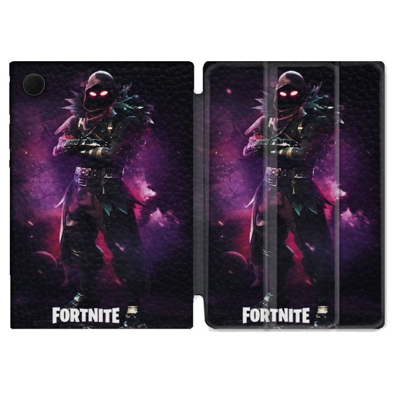 Housse Smart Cover Pour Samsung Galaxy Tab A9 Fortnite Raven
