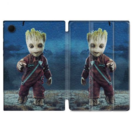 Housse Smart Cover Pour Samsung Galaxy Tab A9 Groot Bleu