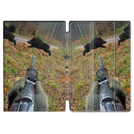 Housse Smart Cover Pour Samsung Galaxy Tab A9 Plus Chasse Vision Tir