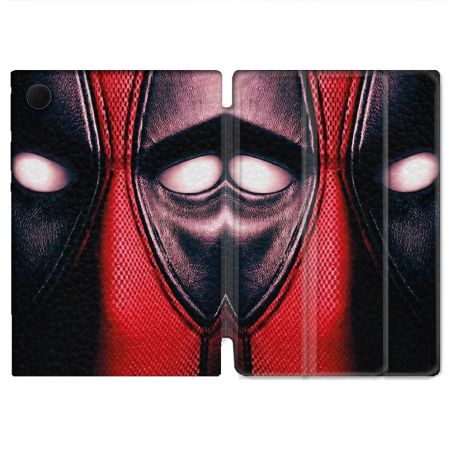 Housse Smart Cover Pour Samsung Galaxy Tab A9 Plus Deadpool Yeux